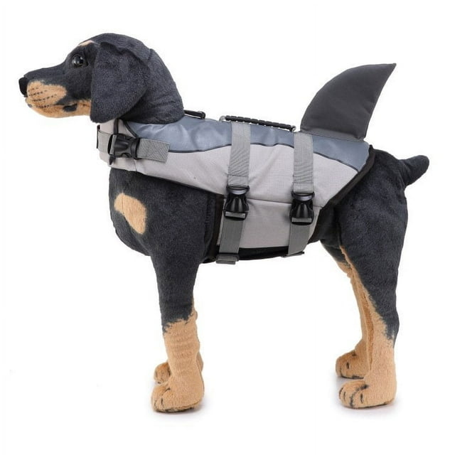 CNKOO Dog Life Jacket for Small Medium Large Dogs Pet Safety Swimsuit for Swimming Surfing Boating(S)