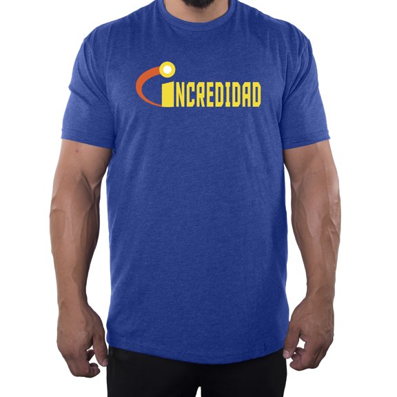 Incredidad Men's T-shirt, Funny pop culture t-shirts, Cool Dad shirts - Royal MH200WDAD S6 XL