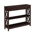thumbnail image 3 of Convenience Concepts Town Square Contemporary Console Table with Drawer, Espresso, 3 of 4