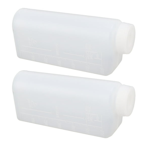 Oil Mixing Bottle,2PCS 600ML 2 Stroke Stroke Oil Petrol Fuel Mix Bottle M Stroke Oil Petrol Fuel Mix Bottle Innovative Solution