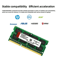 thumbnail image 4 of DDR3 DDR4 RAM 4GB 8GB 16GB 32GB 1333 1600 17000 19200 2666V 3200 Laptop Notbook SO-DIMM Memory RAM DDR3 8G 1600x1PCS, 4 of 5