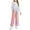 Pink|Tie-dye, variant on Girls Overalls Sherpa Fleece Bib Jumpsuits Adjustable Strap Casual Loose Fuzzy Winter Wide Leg Bibs with Pockets (7-8 Years, Red-Plaid)