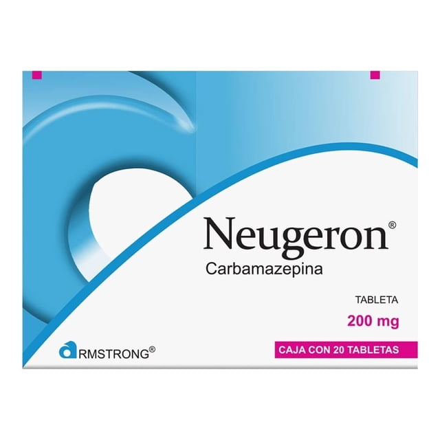 Neugeron tabletas 20 pzas de 200 mg c/u