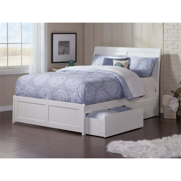 Lacey Twin Xl Storage Platform Bed, Extra Long Twin Platform Bed With Storage