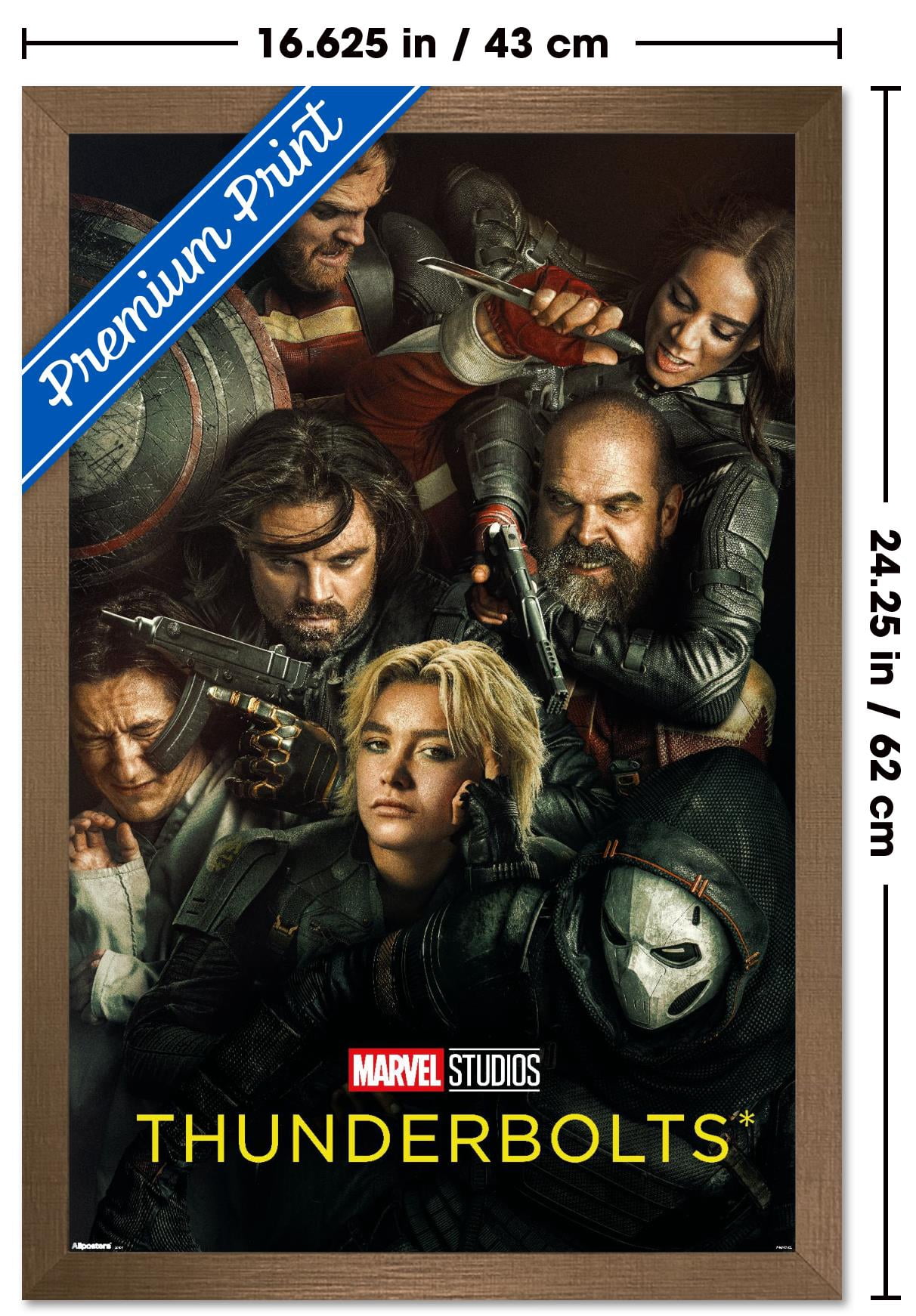 Marvel Thunderbolts* - Teaser One Sheet Wall Poster, 14.725