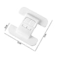thumbnail image 3 of Fridge Lock,Refrigerator Lock for Kids,Cabinet Locks for Babies,Child Drawer Locks,Freezer Door Lock for Safety Proof for Toddlers,(White 2 Pack)7*7c-, 3 of 5