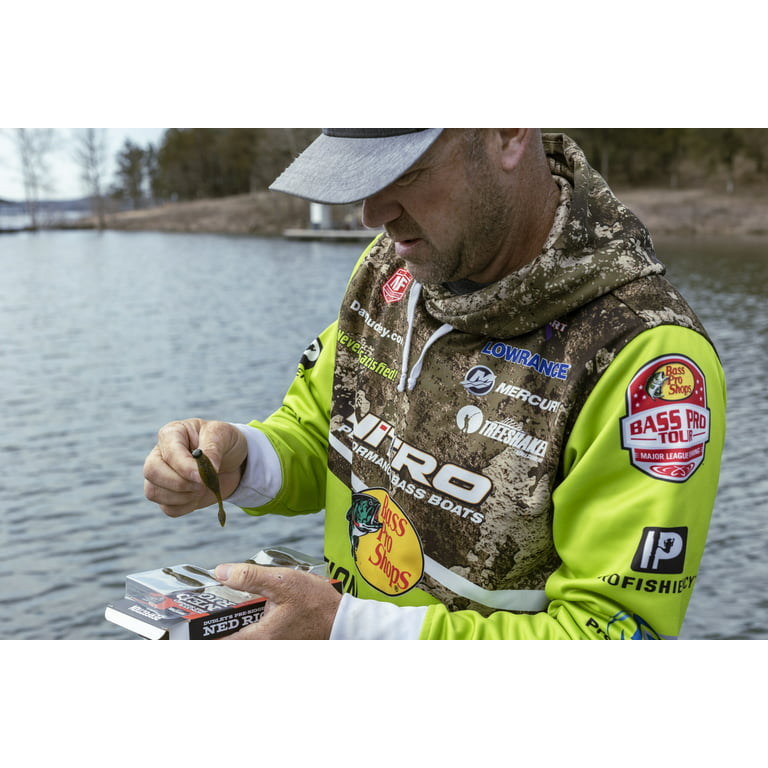 Perfection Lures Dudley's Pre-Rigged Green Pumpkin Violet Ned Rig