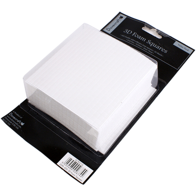 Dovecraft Foam Squares 5mmx5mm Value Pack 20 Sheets 2mm Thick Squares 5mmx5mm Value Pack 20 Sheets