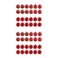 thumbnail image 3 of Transemion 24pieces Effective Decoration Balls Easy To Christmas Essentials Durable red 2Set, 3 of 6