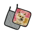 thumbnail image 2 of Caroline's Treasures Cairn Terrier Love Pair of Pot Holders, 2 of 3
