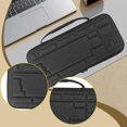 thumbnail image 1 of Estuche rígido de almacenamiento para teclado, bolsa de viaje, resistente a golpes, profesional, compacto, para mini teclado mecánico de 84 teclas., 1 of 10