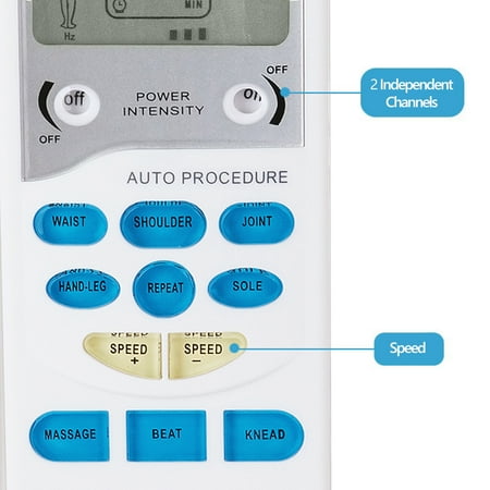 Easy@Home TENS Portable Handheld Electronic Pulse Massager Unit - Personal Pain Relief, WEHE009