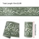 thumbnail image 3 of Bordes de papel tapiz autoadhesivo de PVC resistente al agua con patrón de rama verde de Unique Bargains para decoración de ventanas y azulejos de pared, 3 of 7