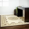 thumbnail image 4 of Dynamic Rugs AN710572266464 Ancient Garden 6 ft. 7 in. x 9 ft. 6 in. 57226-6464 Rug - Ivory, 4 of 7