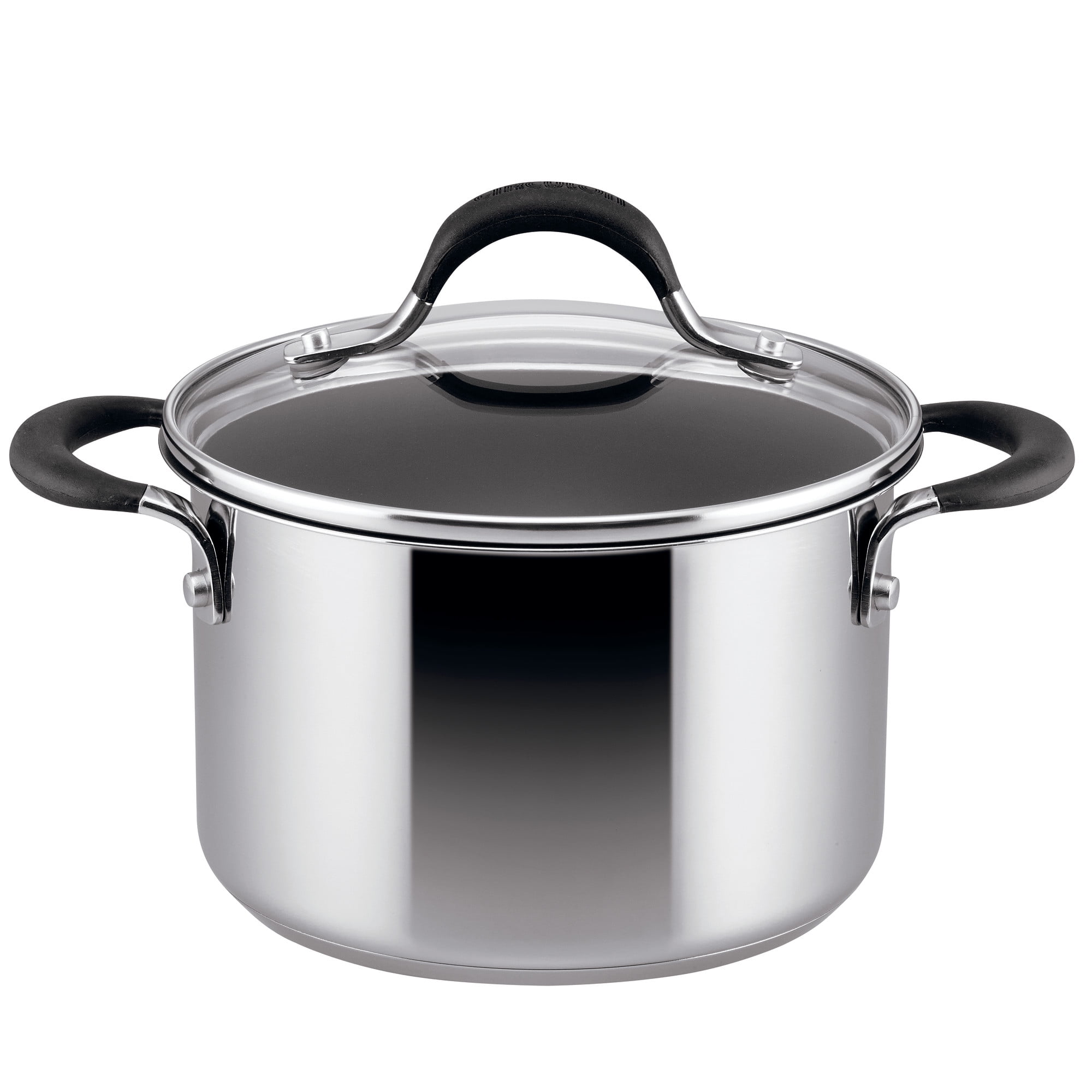 Circulon Elementum Nonstick Covered Stock Pot and Steamer Set - Graphite 3  qt