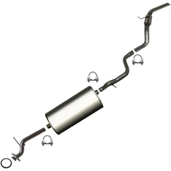 Resonator Pipe Muffler Exhaust System Fits 2006-2010 Mercury Mountaineer 4.0L
