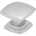 thumbnail image 1 of Hickory Hardware P2163-CH 1.5 In. Euro-Contemporary Chrome Cabinet Knob, 1 of 1