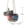 thumbnail image 2 of ZZHZGZ on Sale Outdoor Hanging Elephant Swing Unique Garden A Delightful Addition To Any Garden Or Terrace., 2 of 7