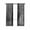Gray, variant on Burnt Orange Blackout Curtains 39 Inches Long for Bedroom,Retro Oil Painting Modern Abstract Art Aesthetics Thermal Insulated Room Darkening Black Out Curtain Panels Grommet Drapes for Living Room