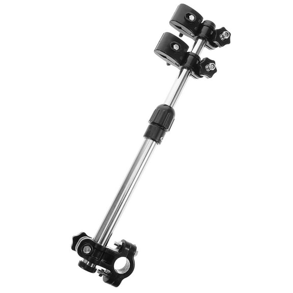 OFFIGAM Bike Umbrella Clamp - Black, Metal and ABS, Versatile Design, Secure Fit, Lightweight and Portable