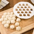 thumbnail image 1 of 19 Holes Dumpling Mold Plastic Dough Press Ravioli Making Mold Cooking Tool, 1 of 5
