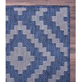 thumbnail image 6 of Trellis Diamond Moroccan Rug - 7 ft. 10 in. x 10 ft., Midnight Blue, UV Protected Floor Rug w/ Waterproof Surface for Garden, Patio, 6 of 8