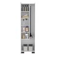 thumbnail image 6 of Miekor Furniture Broom Cabinet Lucin, Garage, White 0169, 6 of 7