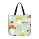 thumbnail image 1 of Easygdp Mushroom Bee Bolsa Tote para Mujer, Bolso de Hombro para Trabajo, Playa, Viajes, Compras y Supermercado, 1 of 7