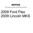thumbnail image 2 of Transit Auto Front Hub Bearing Assembly and Link Kit for Car 2009 Ford Flex Lincoln MKS - Left Right Side (Driver Passenger) K7T-100775, 2 of 11