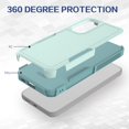 thumbnail image 4 of CZCPP-pour Samsung Galaxy S23 FE Étui Robuste avec Protecteur d'Écran, Protection Antichoc Étui de Protection Complète, Vert, 4 of 4