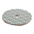 thumbnail image 2 of MYG 1PC 4 Inch 100mm Dry/wet Diamond 3 Step Polishing Pads Granite Polishing Tool, 2 of 9