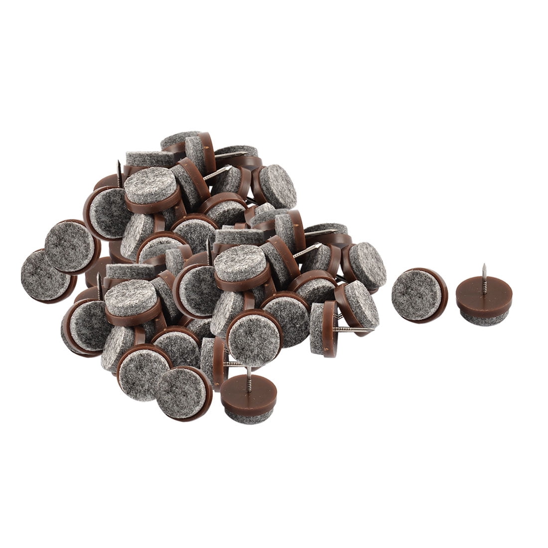 70pcs Felt Nailon Slider Pad Furniture Chair Feet Pads Table Floor