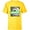 Yellow, variant on Disney and Pixar’s Monsters, Inc. Mike Wazowski Famous - Short Sleeve T-Shirt for Kids - Customized-White