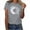 Gray, variant on Work Out Shirts Gym Loose Plus Summer Clothes for Women 2026 Vacation Cruise Sexy Summer Tops for Women Over 50 Try Before You Buy