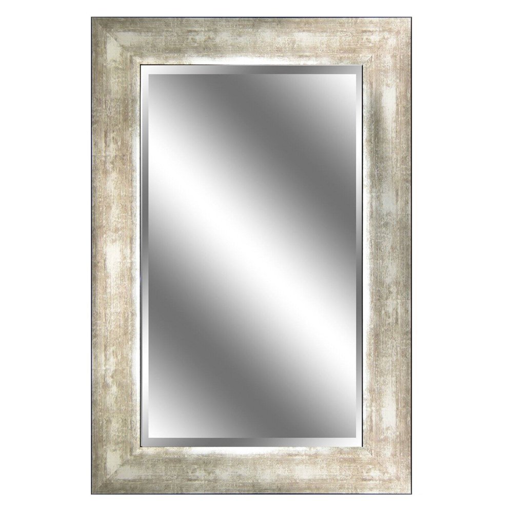 REFLECTION 24" x 36" 1" Bevel Mirror 3.75" Champagne color frame
