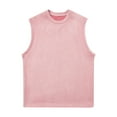 thumbnail image 2 of Xunlbb Up to 65% off Mens Shirts Workout Tank Tops for Men's Vintage Solid Color Casual Fitness Sport Permeability Round Neck Tank Top for Gym Running, Size M-5XL, 2 of 3