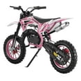 thumbnail image 2 of Seipouy 49cc 2-Stroke Gas Dirt Bike for Kids & Adults - 40KM/H Max Speed, Front/Rear Disc Brakes, 10" Off-Road Tires, 100kg Capacity - Mini Motocross Bike for Trail & Uphill from USA Fast Arrival, 2 of 8