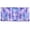 Watercolor Blue Purple Palm Leaves, variant on Haosy 2 Panels Rod Pocket Tier Curtains 27 x 24 Light Filtering Privacy Patchwork Semi Sheer for Kitchen Bathroom, Watercolor Blue Purple Palm Leaves