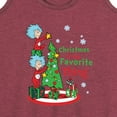 thumbnail image 3 of Cat in the Hat - Christmas Is A Family Thing - Women's Racerback Tank Top, 3 of 6
