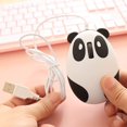 thumbnail image 3 of Panda-shaped Wired Mouse Super Cute Animal Series Cartoon Mini Portable Travel Novelty Small Wired Mouse, 3 of 8