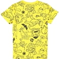 thumbnail image 2 of Disney Toy Story Boys Short Sleeve T-Shirt - All Over Print T-Shirt - Woody, Buzz, Forky, Jessie, Rex and Aliens, 2 of 2