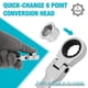 thumbnail image 4 of Juego de herramientas DURATECH 12 en 1: llave de trinquete y destornillador de cabeza flexible, 4 of 7