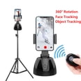 thumbnail image 2 of Automatic Smart Selfie Stick 360 Degree Rotation Mobile Phone Holder Face Tracking Camera Tripod For Video Recording, 2 of 8