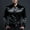 Black, variant on Mens Casual Satin Silk Button Down Dress Shirt Slim Fit Party Long Sleeve Shirts
