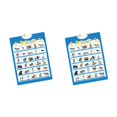 thumbnail image 1 of Póster de preescolar Advancent gráfico de pared de PVC interactivo con sonido del alfabeto Tipo6 2piezas, 1 of 5