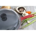 thumbnail image 5 of Chasseur 11-inch Red French Enameled Cast Iron Fry pan with Glass Lid, 5 of 5