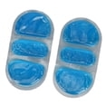 thumbnail image 1 of Dioche 2Pcs Reusable Hot And Cold Gel Ice Packs For Injuries, For Wisdom Teeth, Headaches, Joint Discomfort, Versatile Use, For Knee, Back, Neck, Wrist, Ankle, 1 of 8