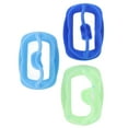 thumbnail image 3 of Retractores dentales para mejillas Fugacal de silicona grado alimenticio azul verde claro, 3 of 7