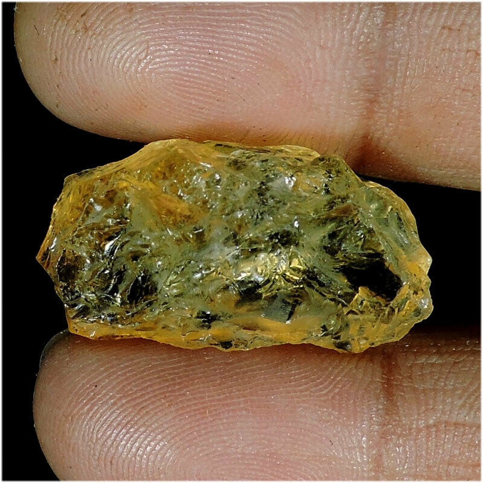 28.60Cts Fantastic Natural Golden Orange Citrine Gems Facet Rough