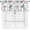 Dragonfly, variant on Running Horse Valance Curtain, Rustic Western Farmhouse Short Window Curtains for Kitchen, Bedroom, Bathroom, Living Room, Home Decor 54 x 18 Inch